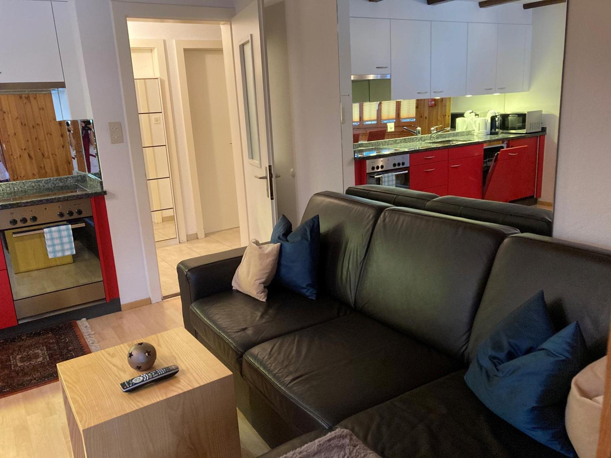 Haus Alpenperle Leilighet Saas-Almagell Rom bilde