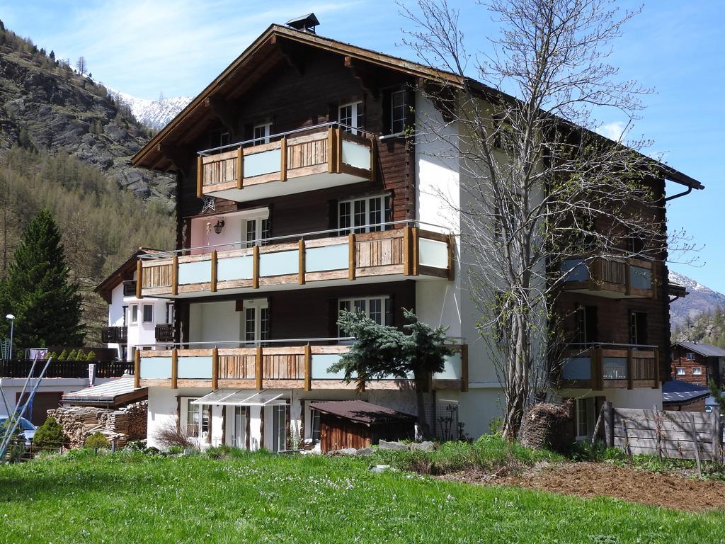 Haus Alpenperle Leilighet Saas-Almagell Eksteriør bilde