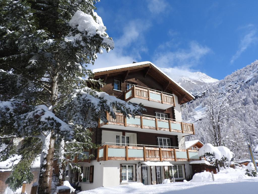 Haus Alpenperle Leilighet Saas-Almagell Eksteriør bilde