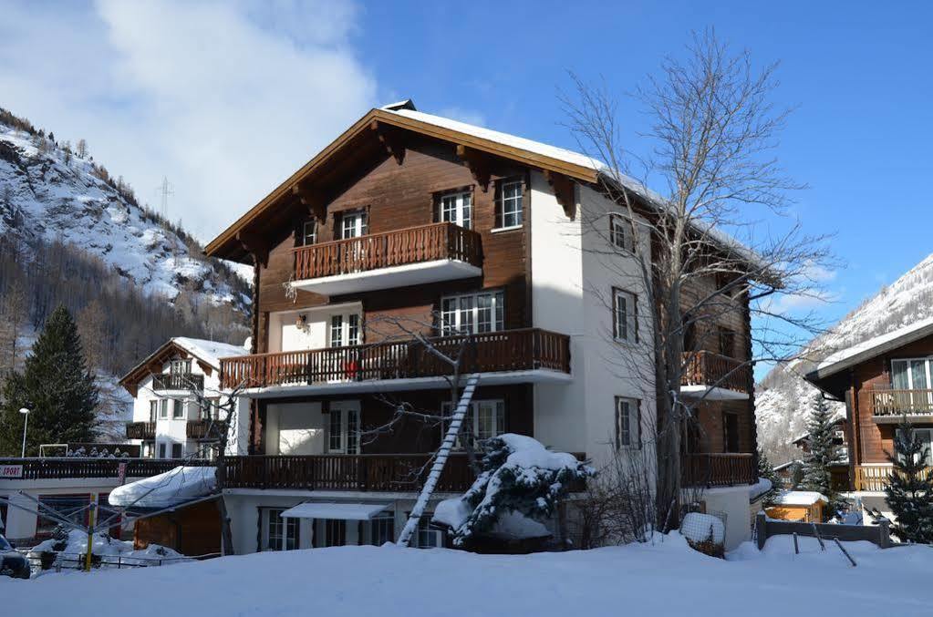 Haus Alpenperle Leilighet Saas-Almagell Eksteriør bilde