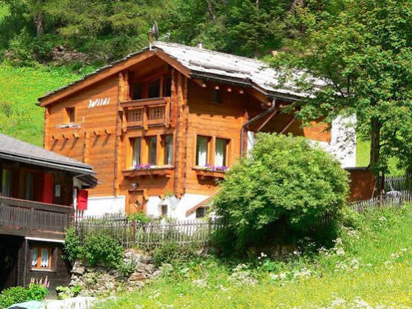 Haus Alpenperle Leilighet Saas-Almagell Eksteriør bilde