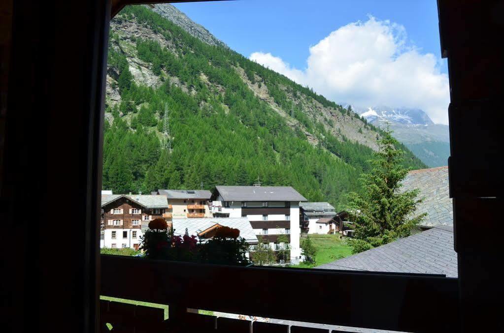 Haus Alpenperle Leilighet Saas-Almagell Eksteriør bilde