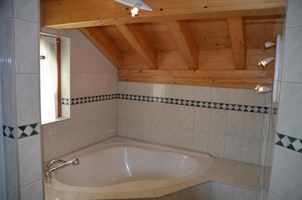 Haus Alpenperle Leilighet Saas-Almagell Eksteriør bilde