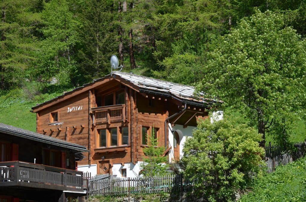 Haus Alpenperle Leilighet Saas-Almagell Eksteriør bilde